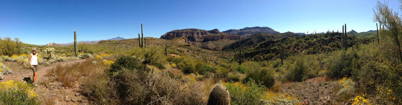Panorama of Second Water Trail